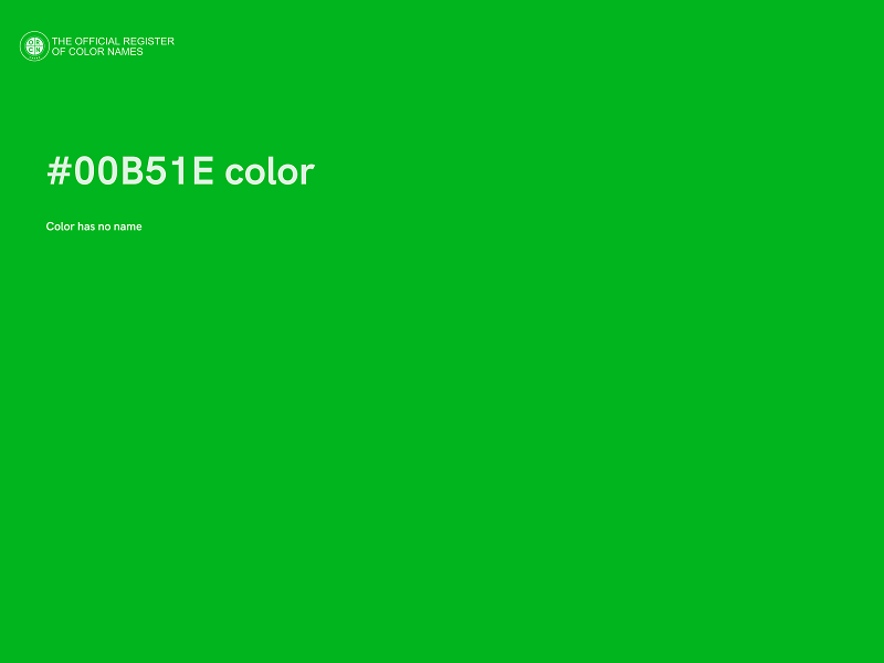 #00B51E color image