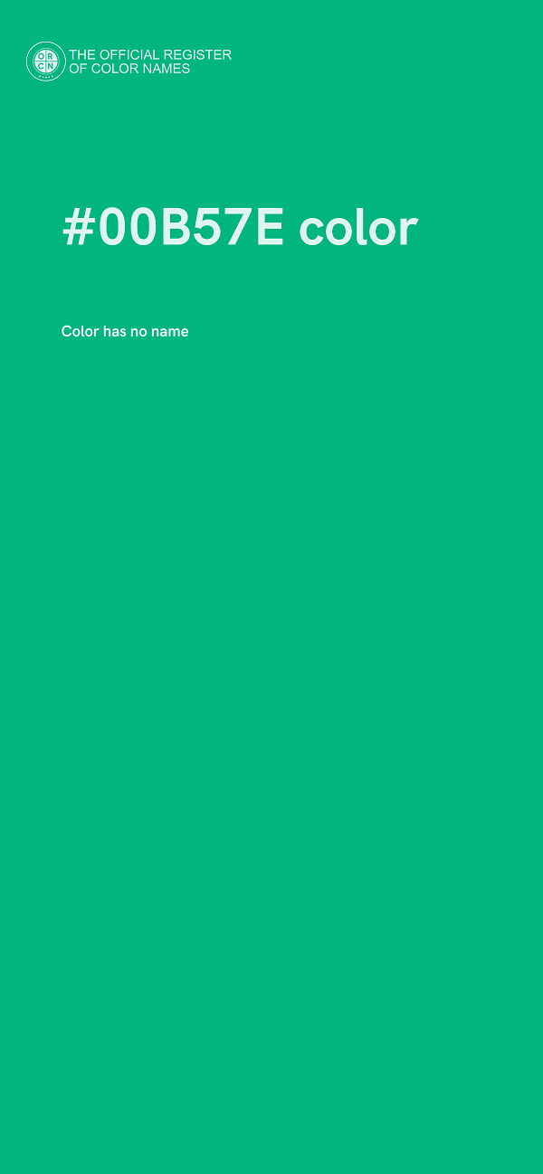#00B57E color image