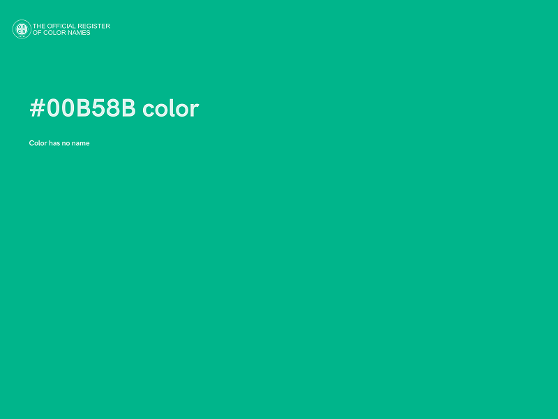 #00B58B color image