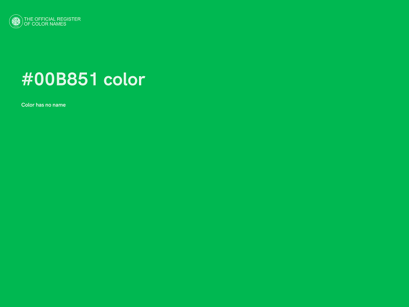 #00B851 color image