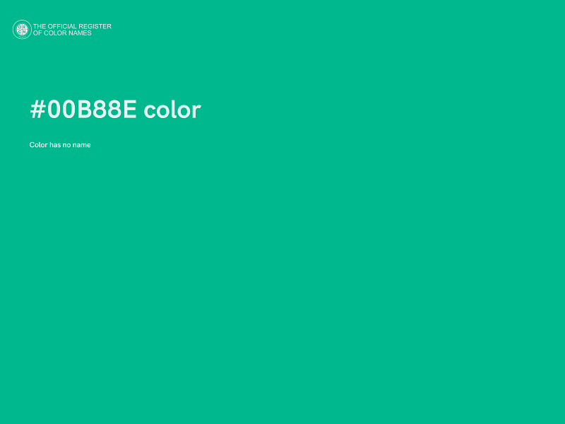 #00B88E color image