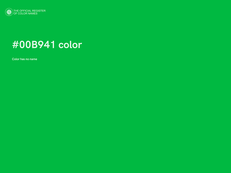 #00B941 color image