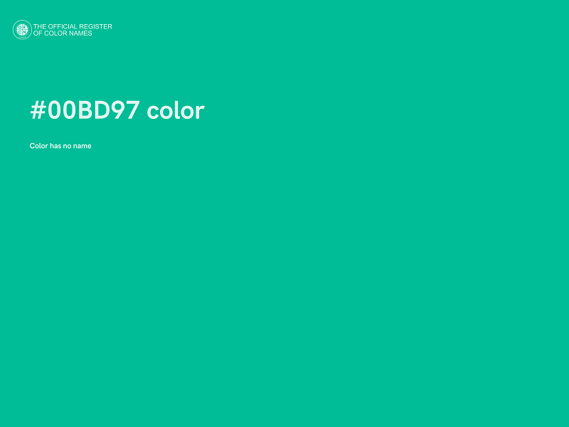 #00BD97 color image