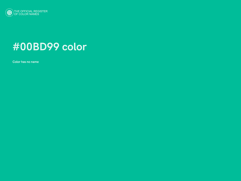 #00BD99 color image