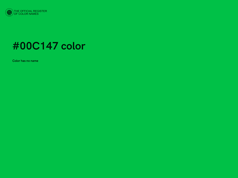 #00C147 color image