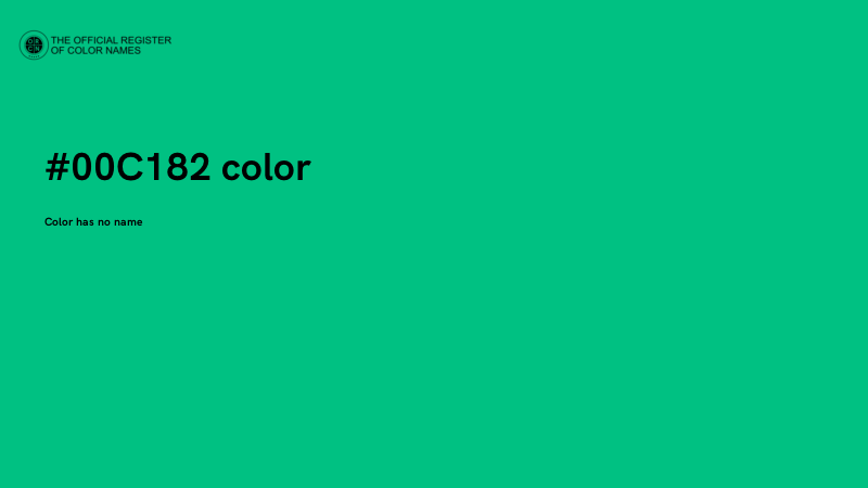 #00C182 color image