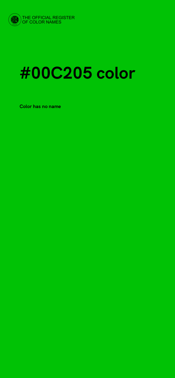 #00C205 color image