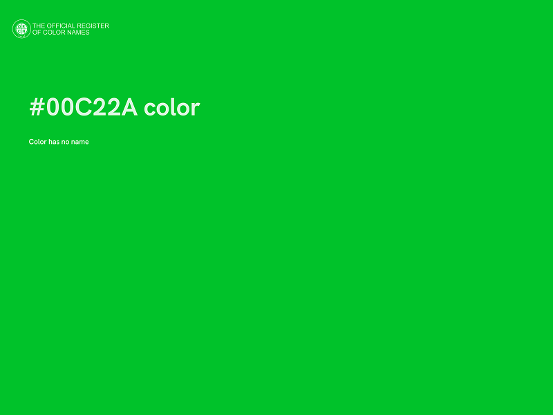 #00C22A color image