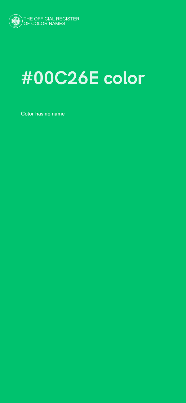 #00C26E color image