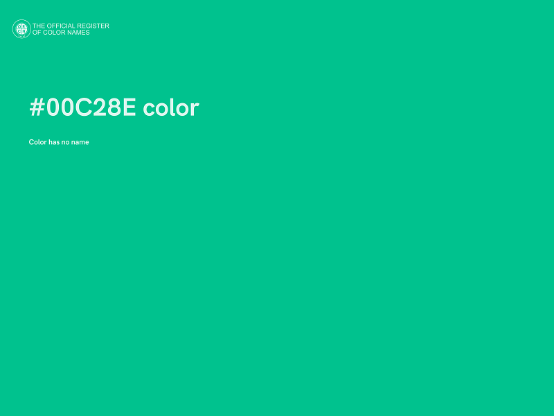 #00C28E color image