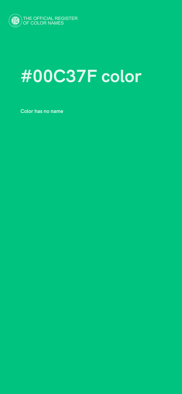 #00C37F color image