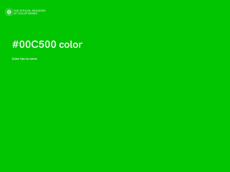 #00C500 color image