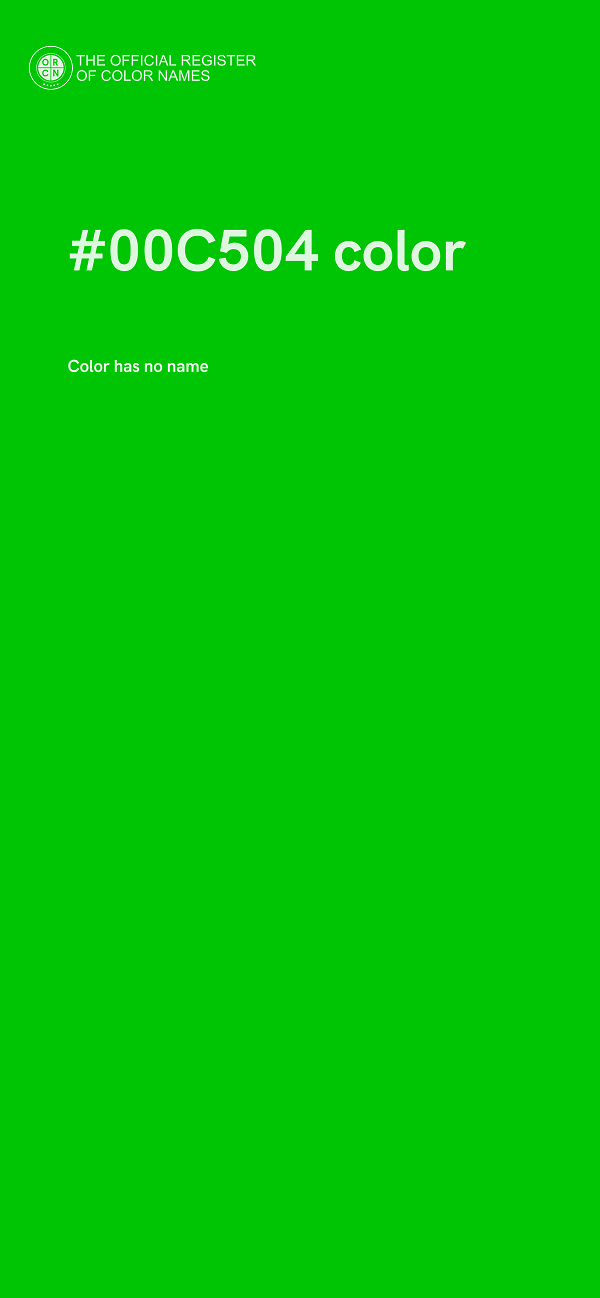 #00C504 color image