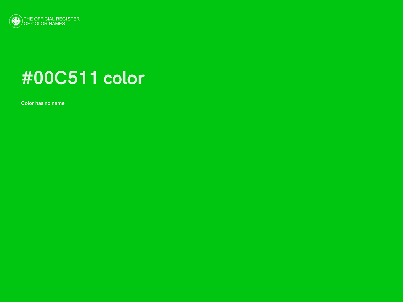 #00C511 color image