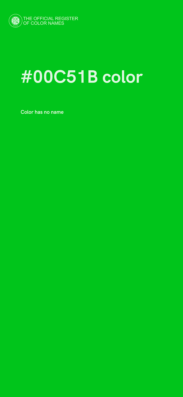 #00C51B color image