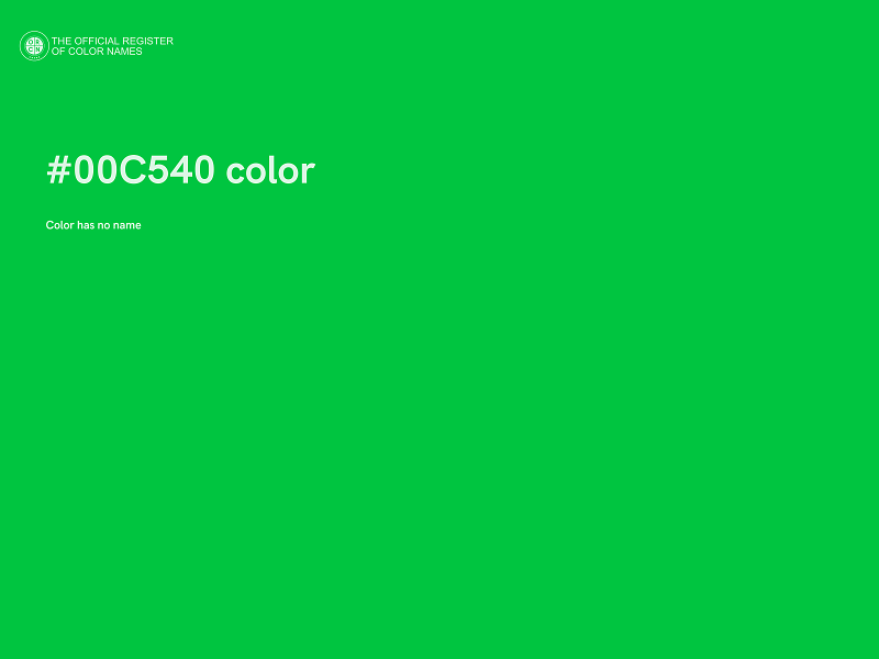 #00C540 color image