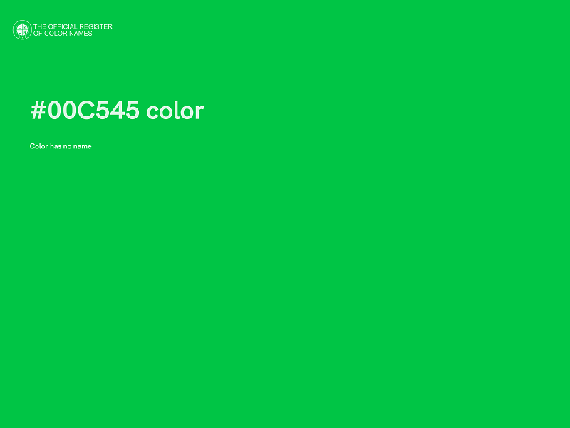 #00C545 color image