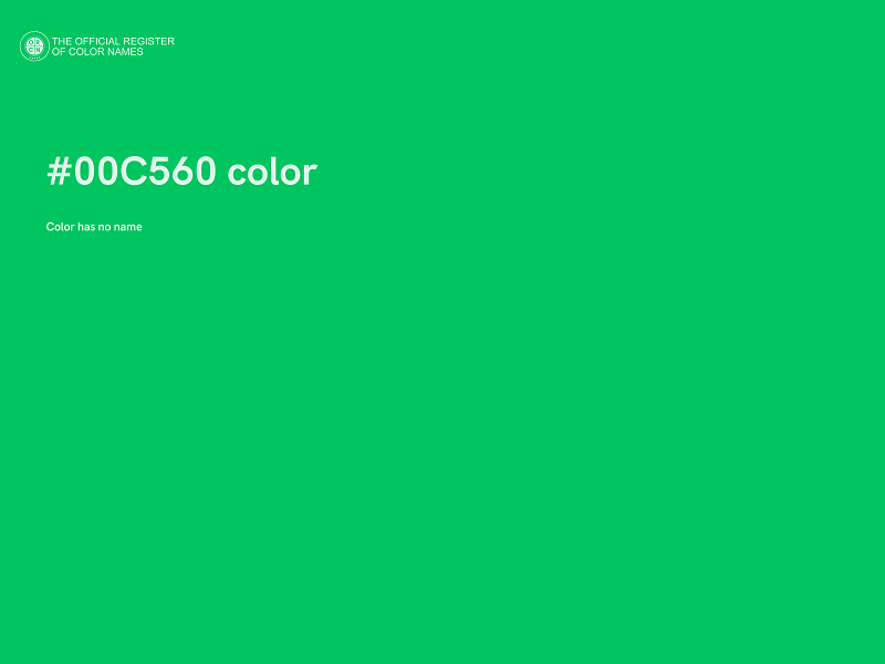 #00C560 color image