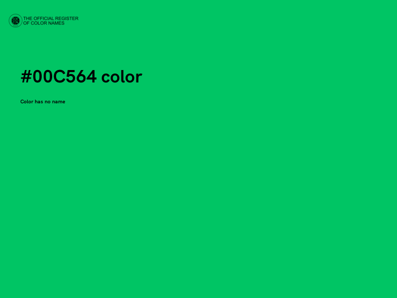 #00C564 color image