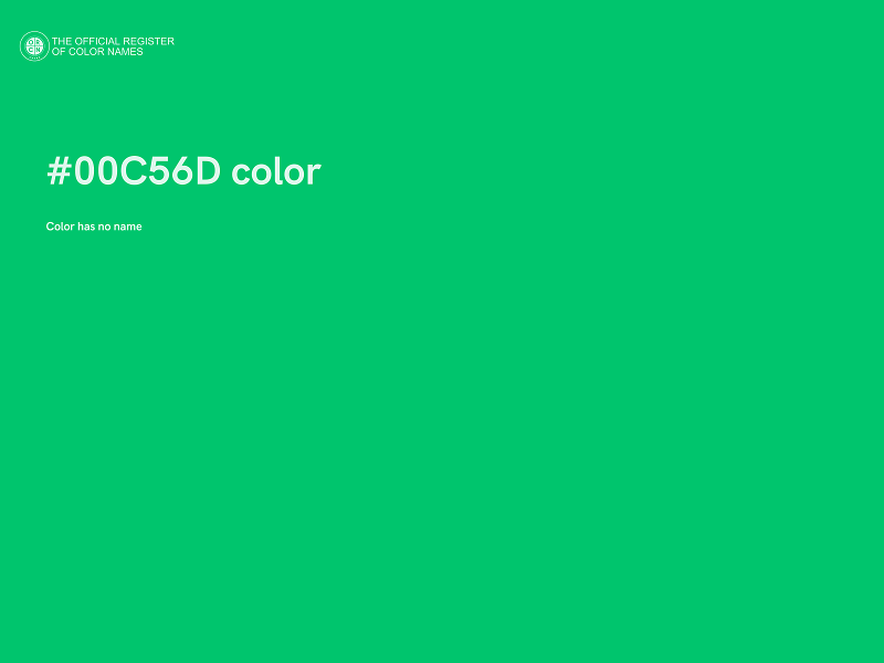 #00C56D color image