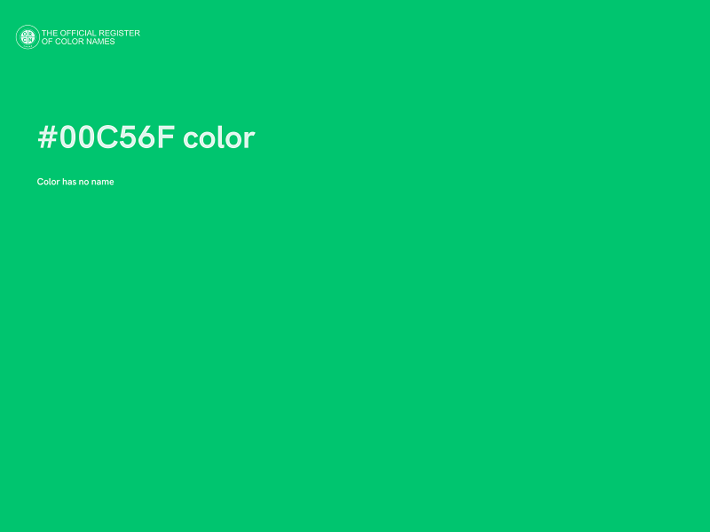 #00C56F color image