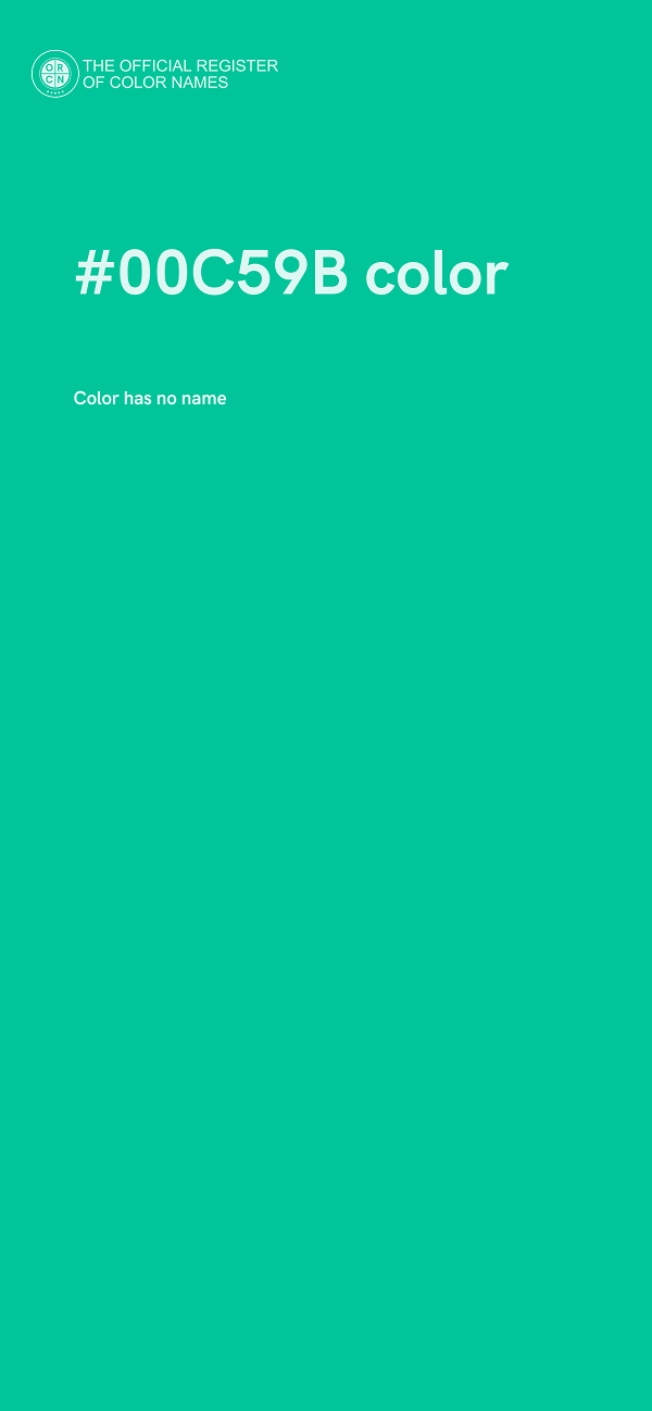 #00C59B color image