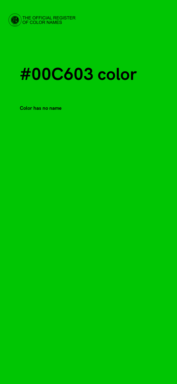 #00C603 color image