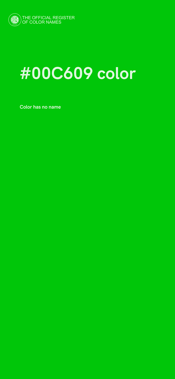 #00C609 color image