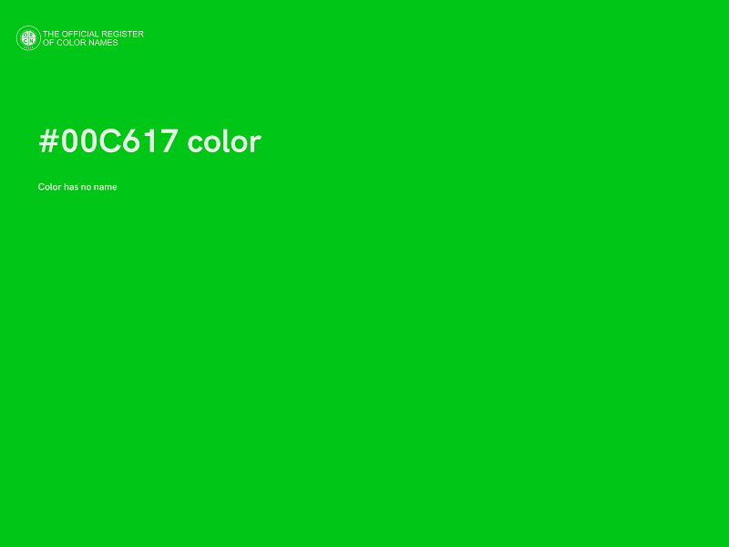 #00C617 color image