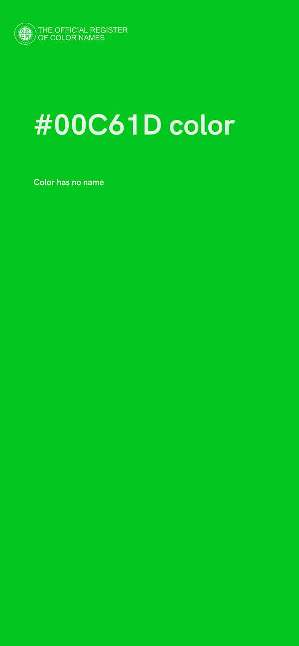 #00C61D color image