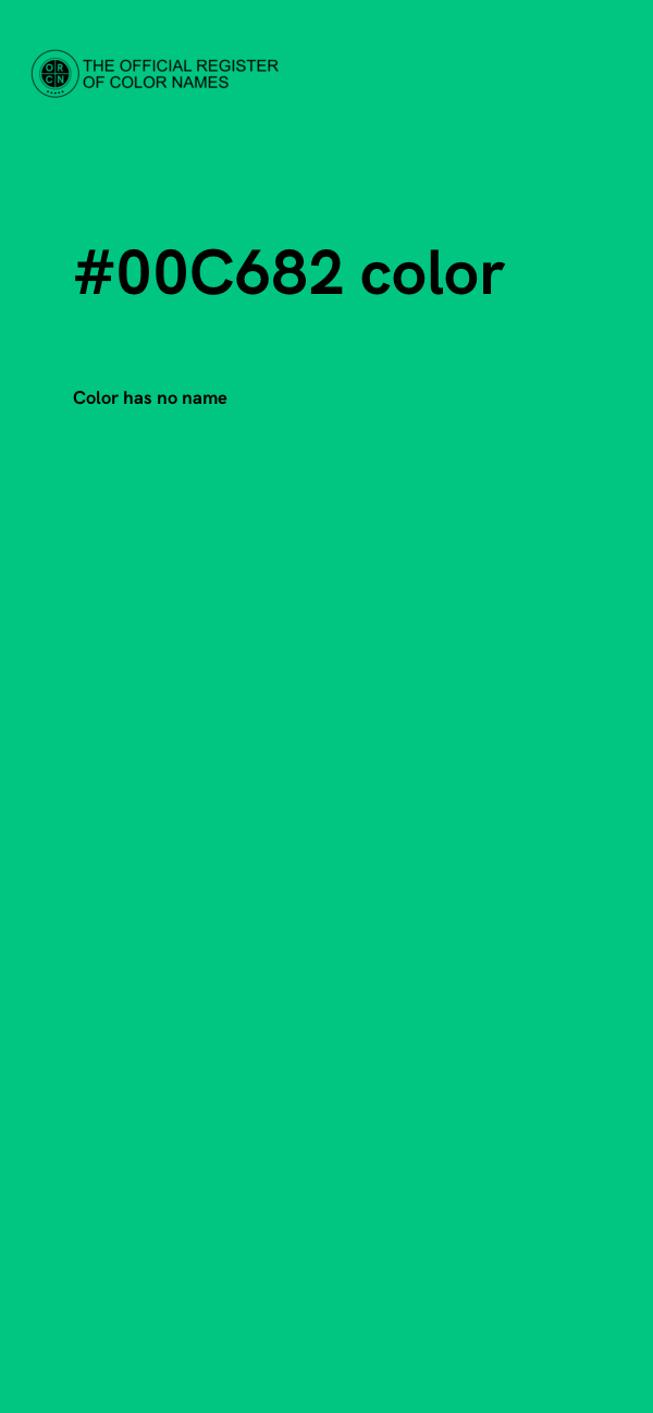 #00C682 color image
