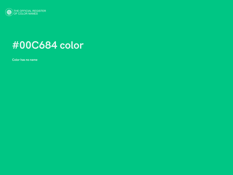 #00C684 color image