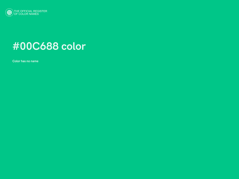 #00C688 color image