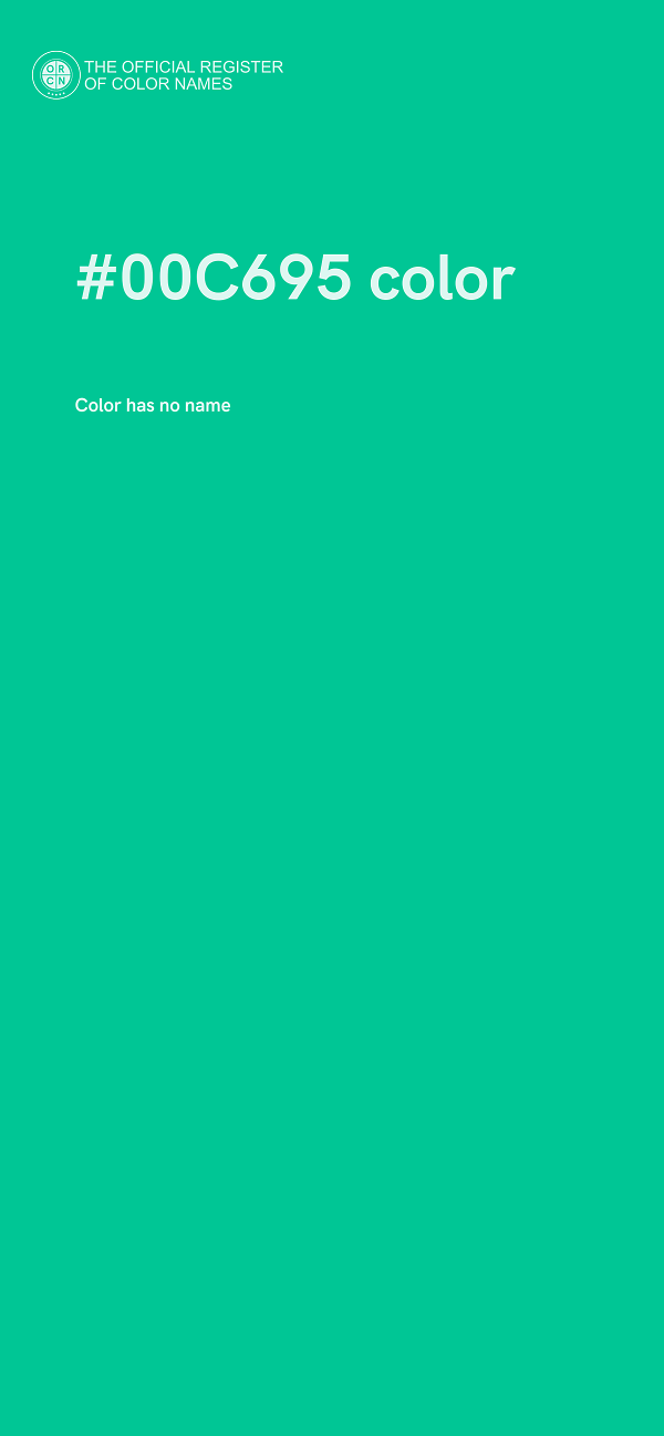 #00C695 color image