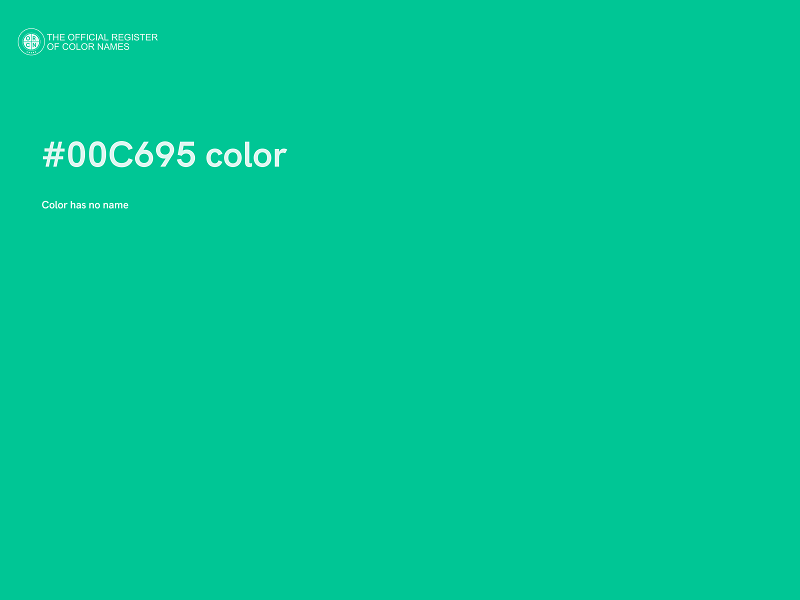 #00C695 color image