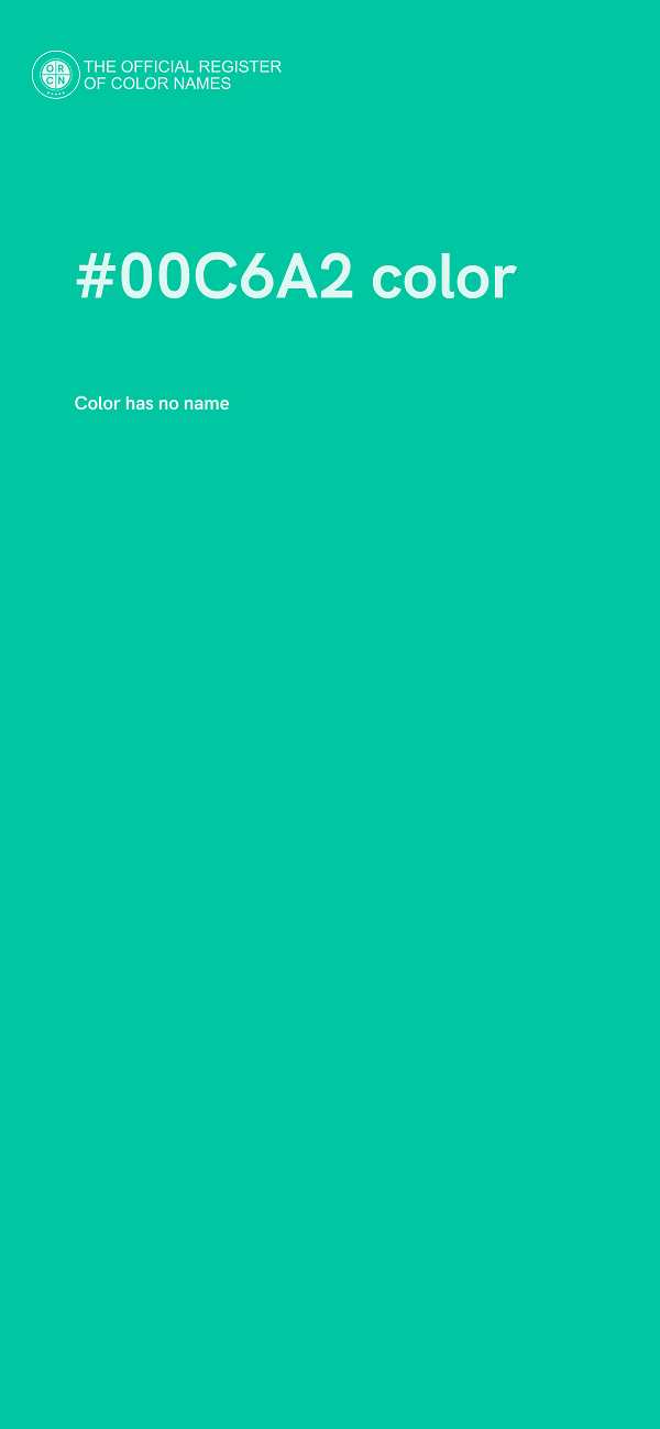 #00C6A2 color image