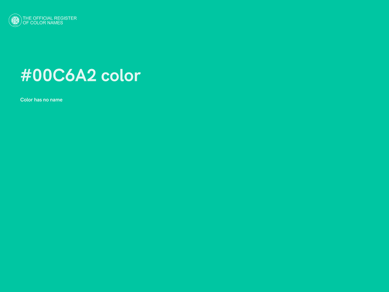 #00C6A2 color image