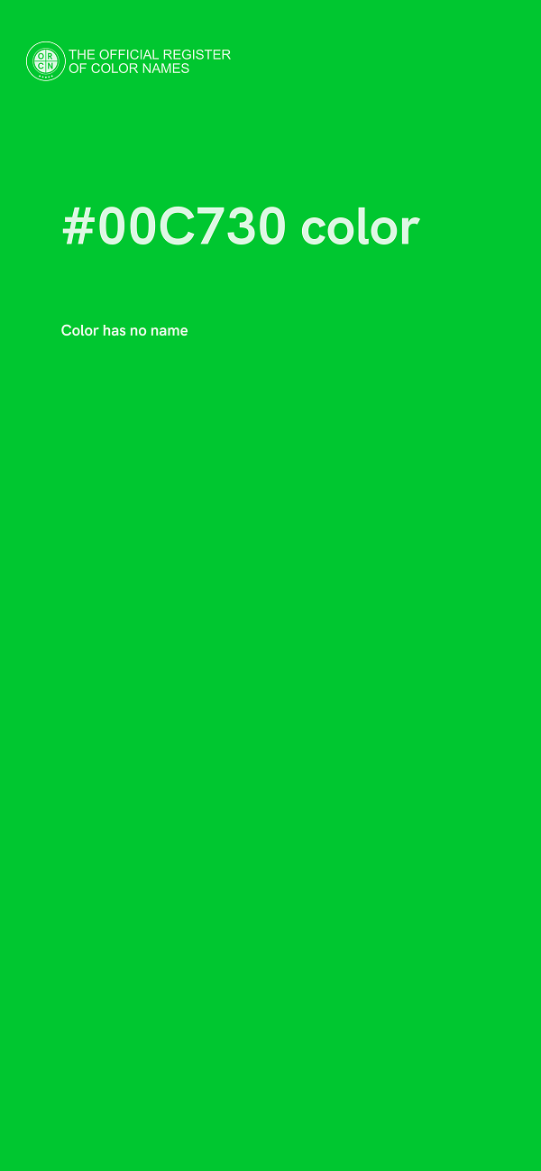 #00C730 color image