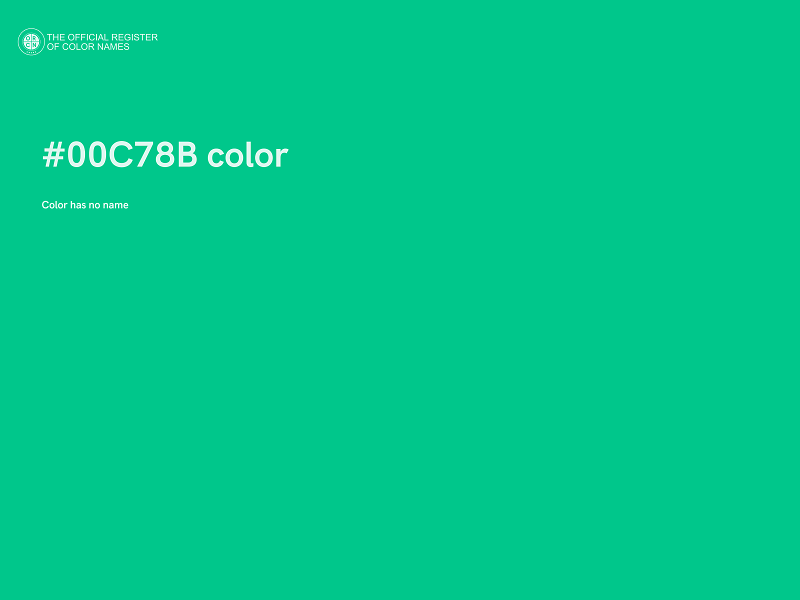 #00C78B color image