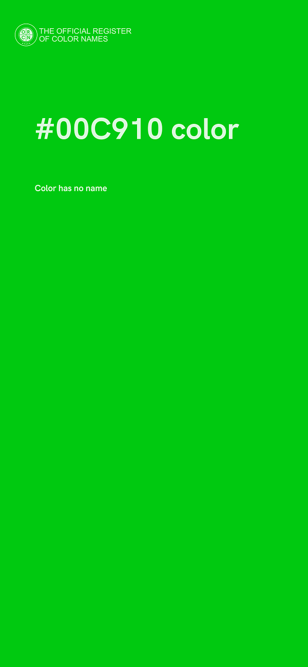 #00C910 color image