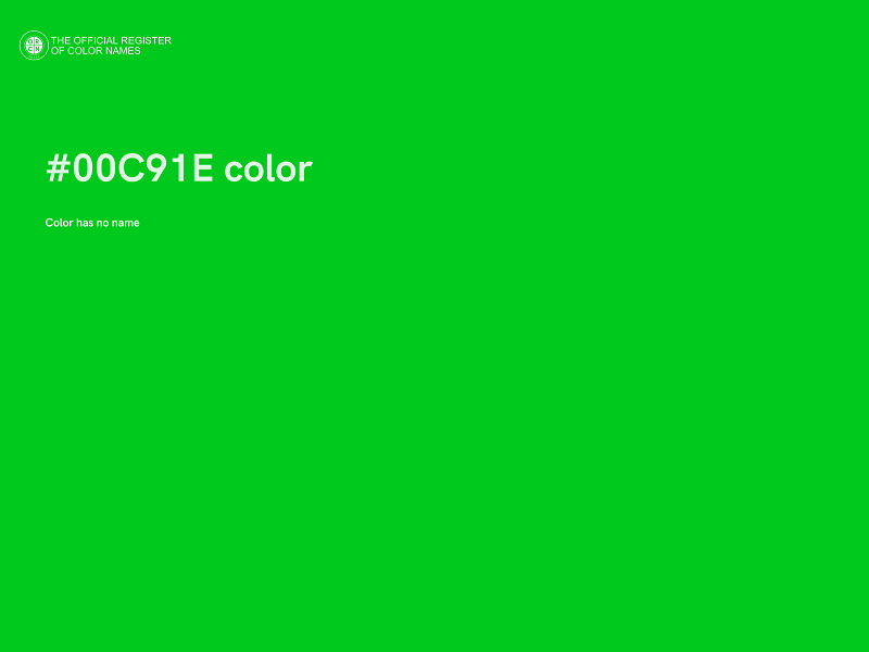 #00C91E color image