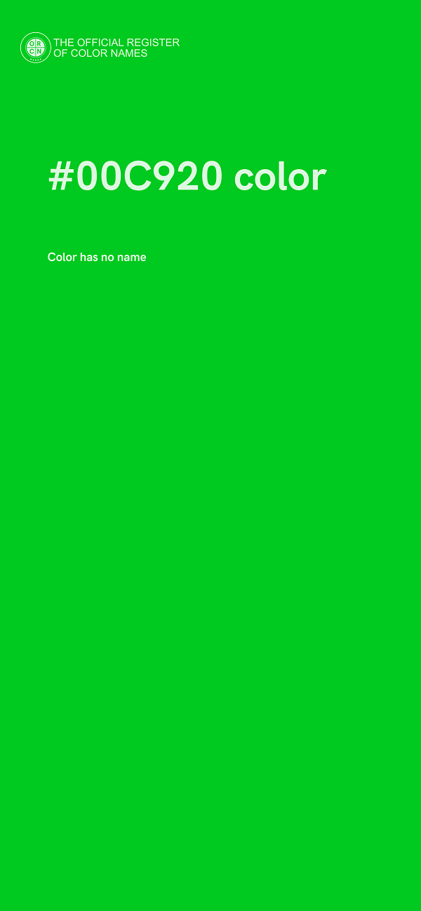 #00C920 color image