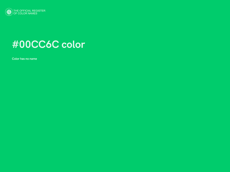 #00CC6C color image