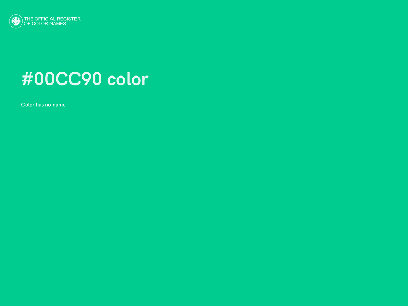 #00CC90 color image