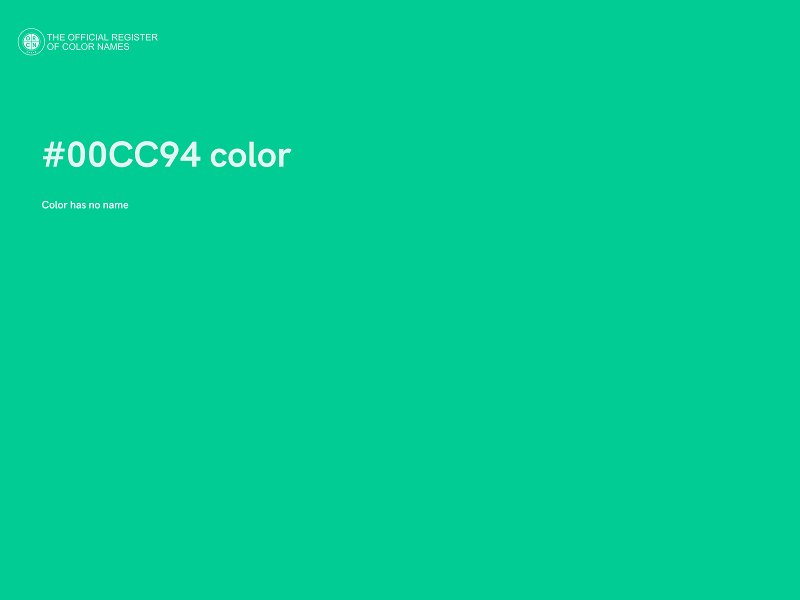 #00CC94 color image