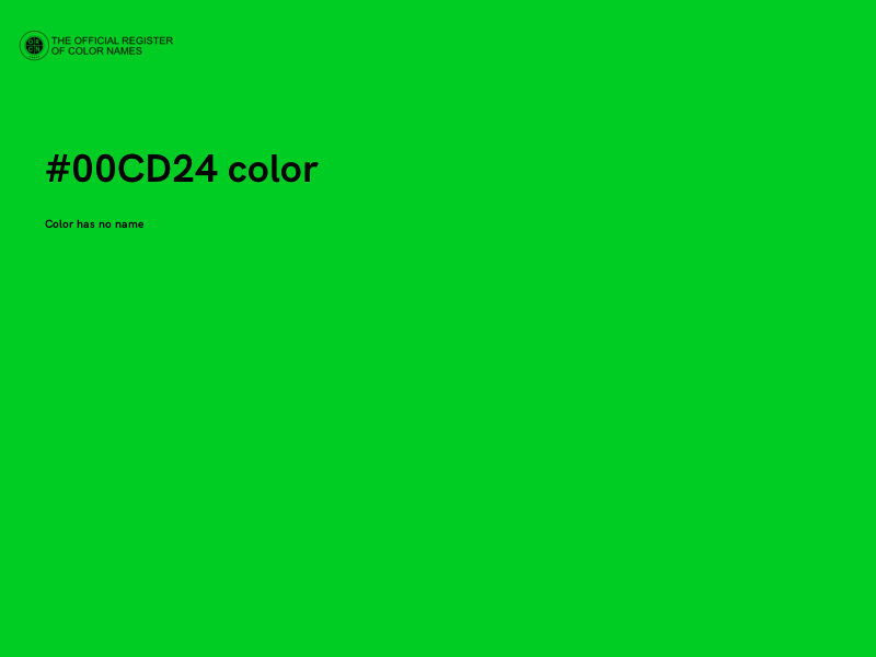 #00CD24 color image