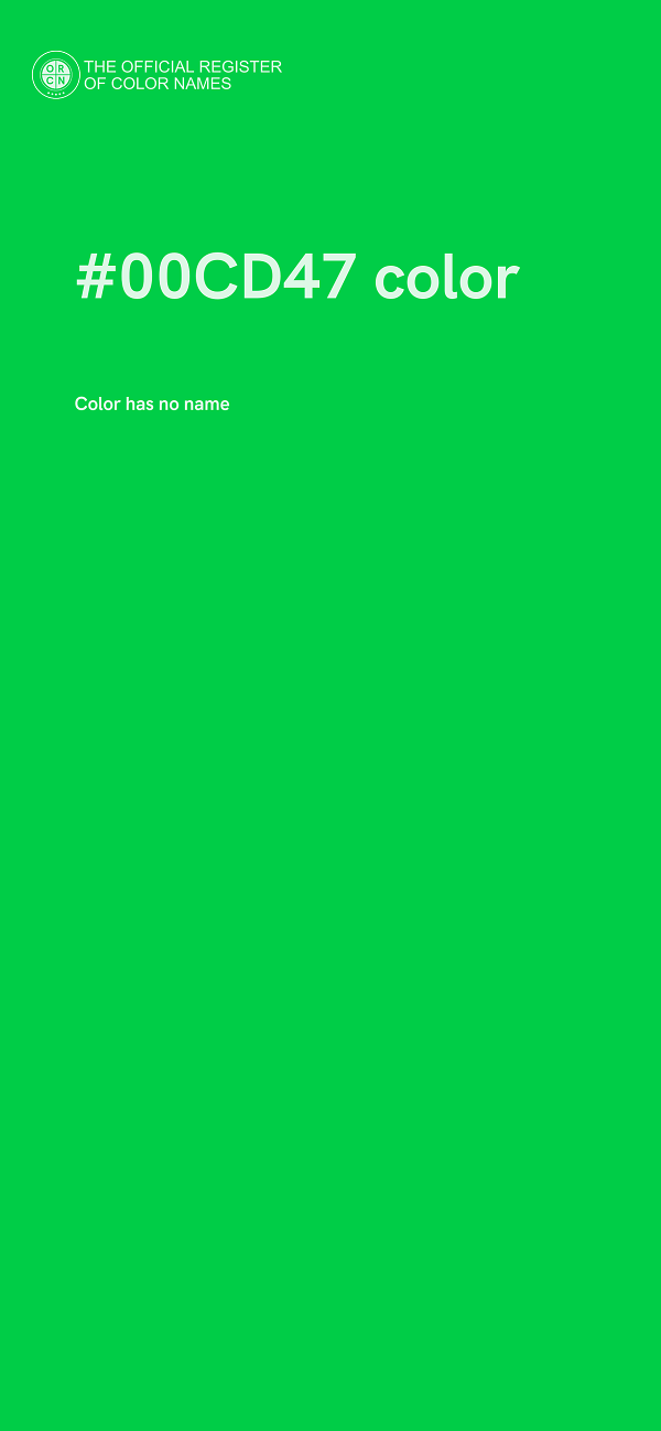 #00CD47 color image