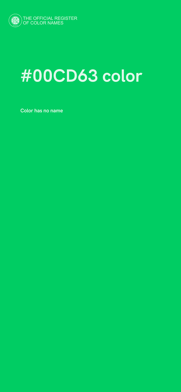 #00CD63 color image
