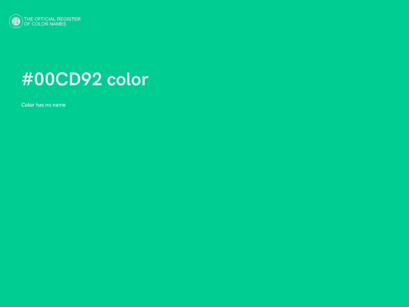 #00CD92 color image