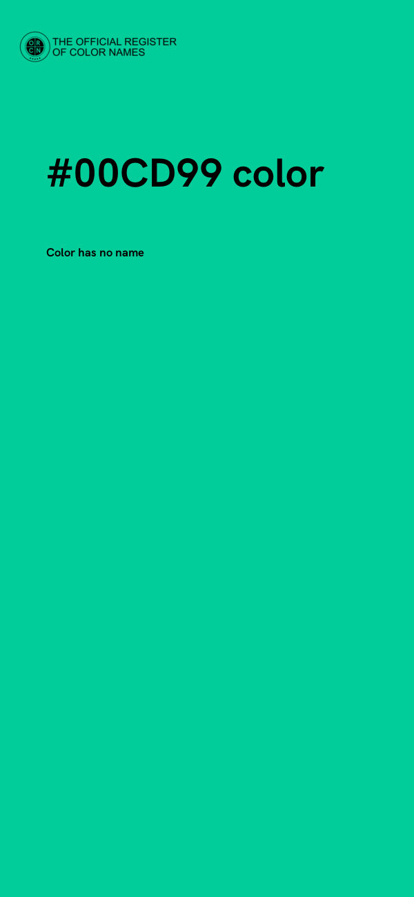 #00CD99 color image